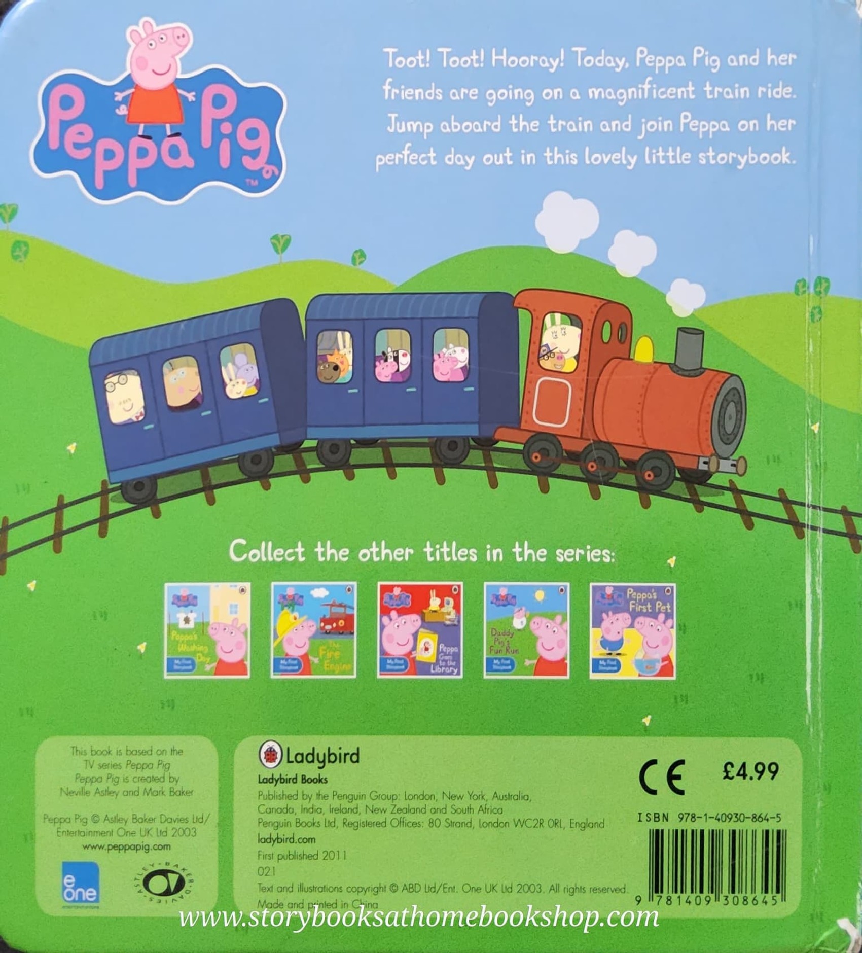 **BOARD BOOK** 🍅🍅PEPPA PIG PEPPA AND THE BIG TRAIN🍅🍅