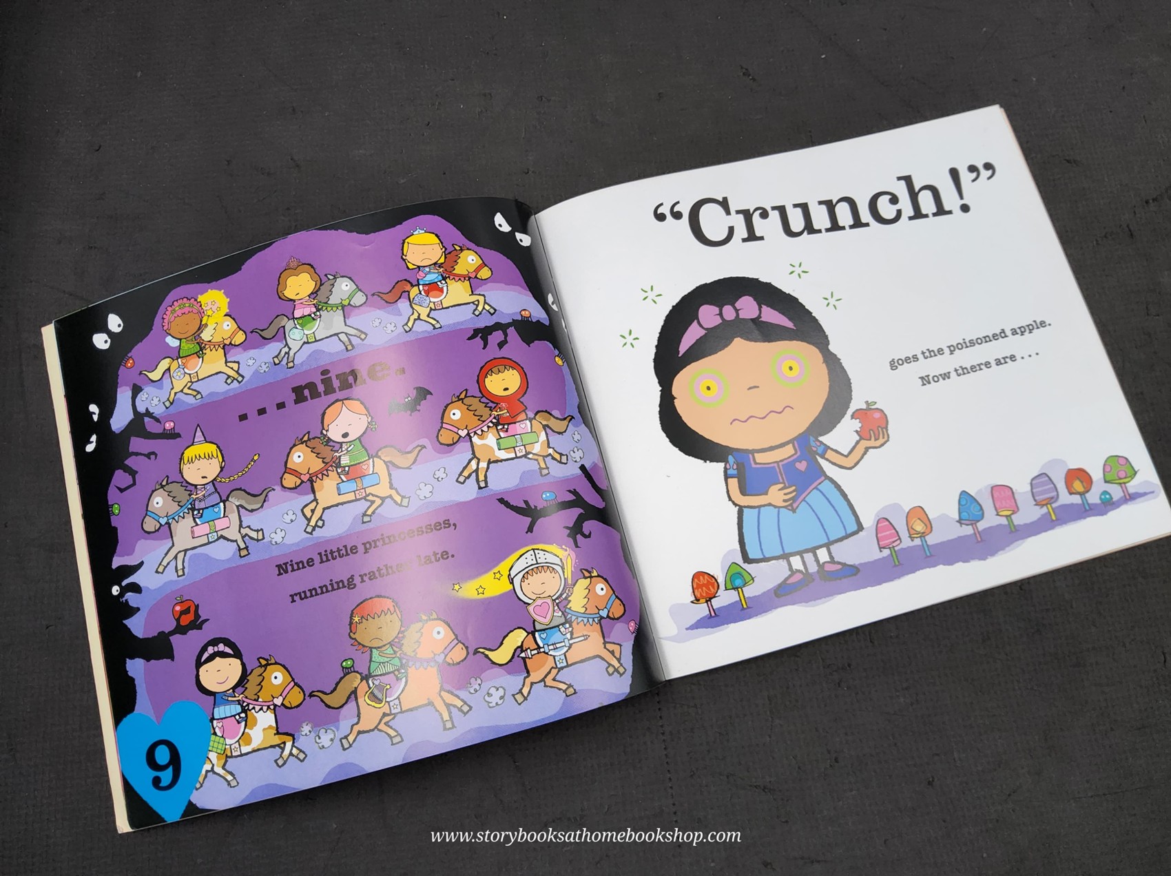 หนังสือนิทานปกอ่อน ** 🍅🍓TEN LITTLE PRINCESS MY MIKE BROWNLOW.SIMON RICKERTY