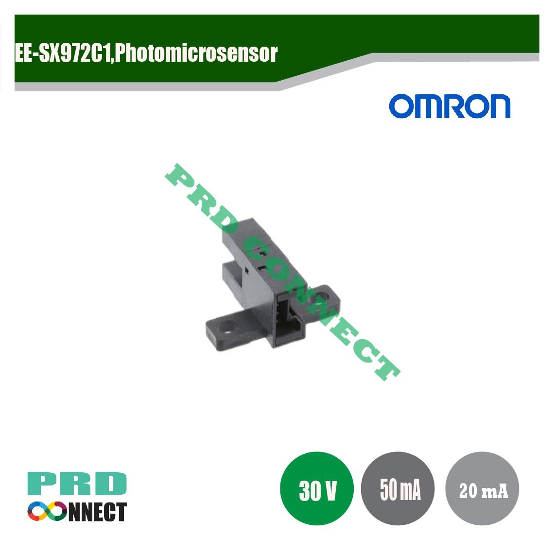 EE-SX972C1,Photomicrosensor, OMRON