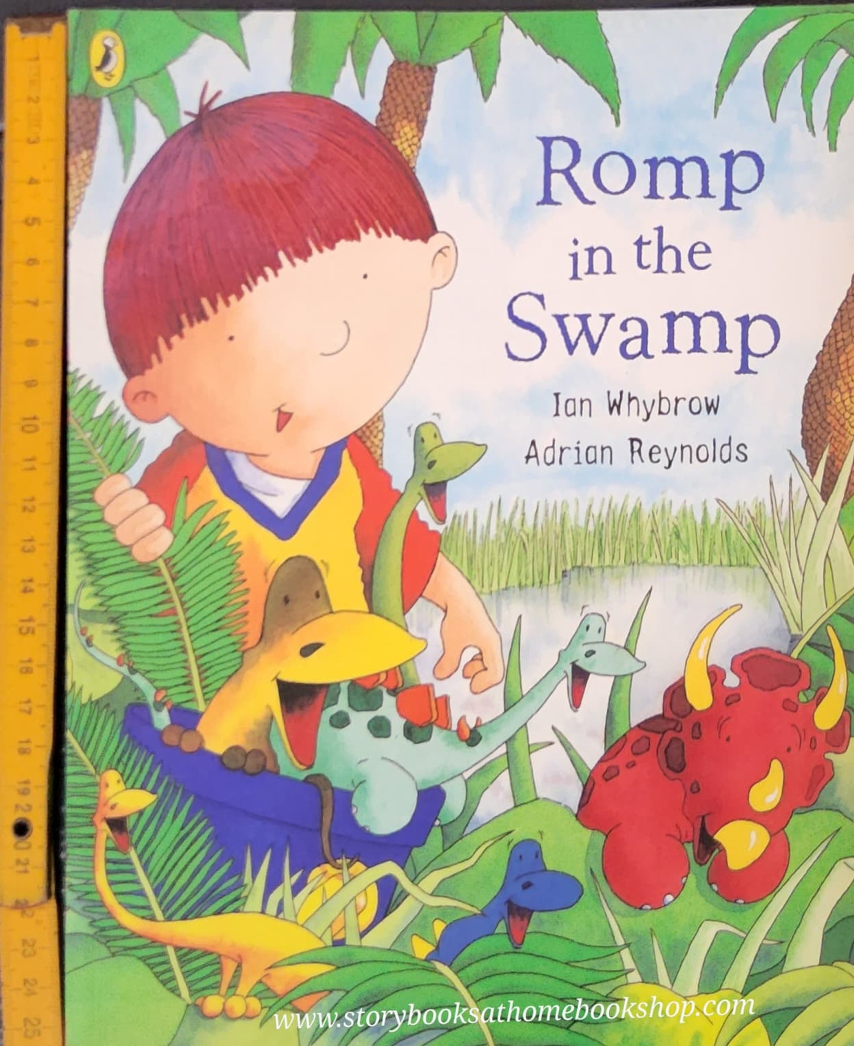 หนังสือนิทานปกอ่อน** 🍓🍓 ROMP IN THE SWAMP BY IAN WHYBROW.ADRIAN RAYNOLDS
