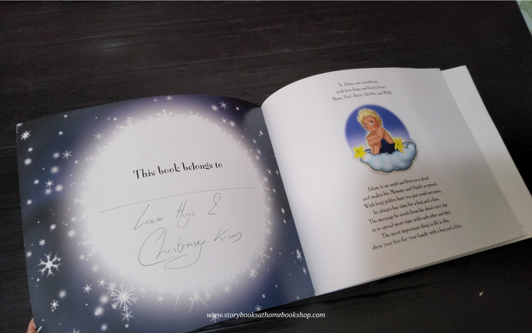 **หนังสือนิทานปกอ่อน** 🍓🍓ADAM'S SAVES CHRISTMAS BY BENJI BENNETT🍅🍅