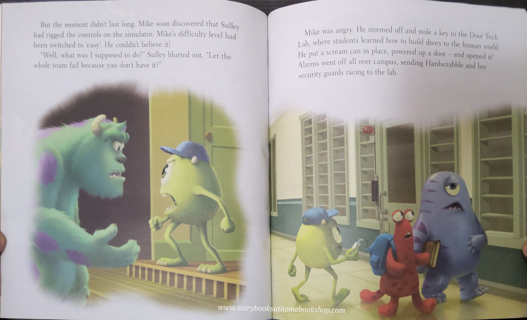 หนังสือนิทานปกอ่อน MONSTER UNIVERSITY