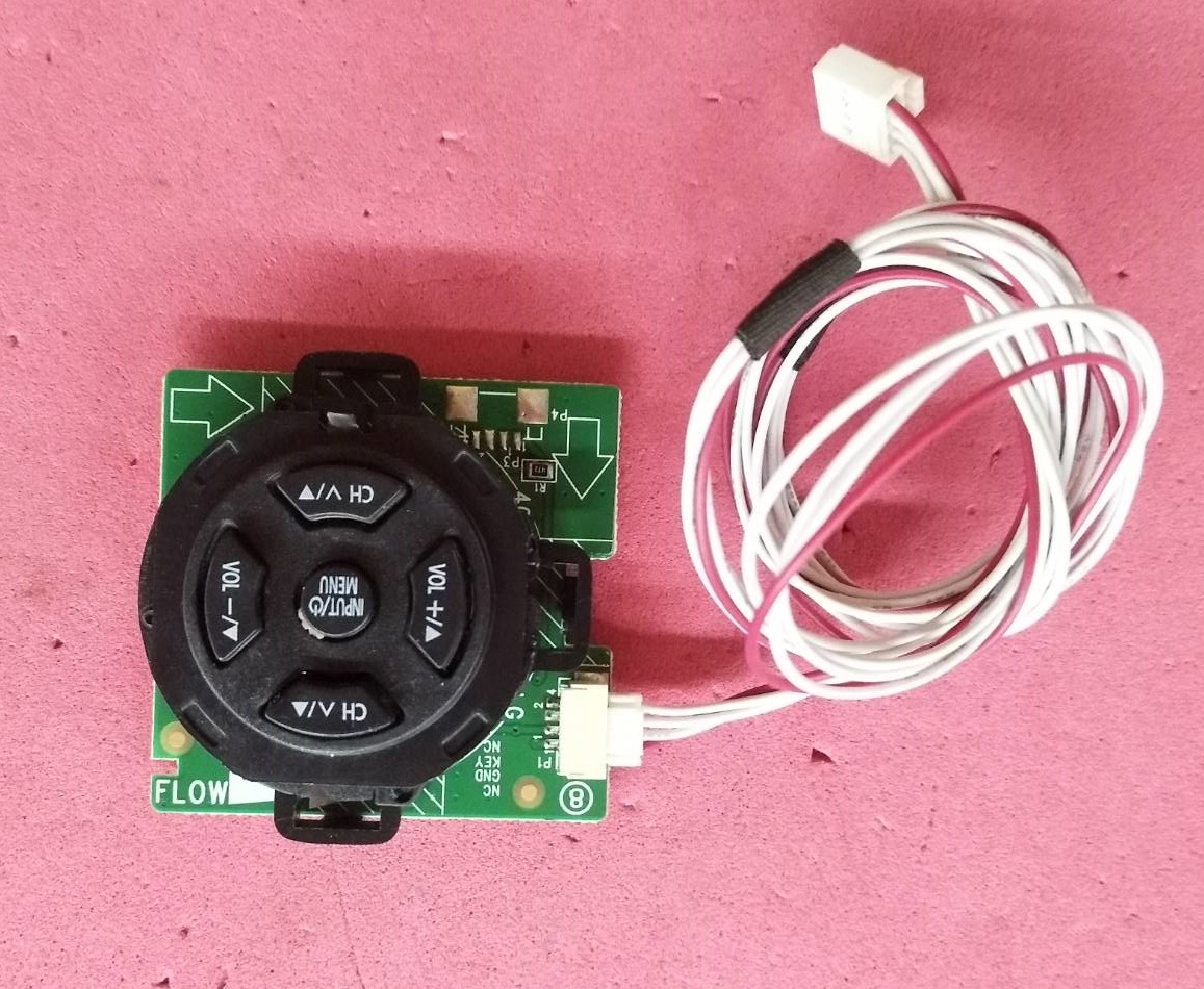 คีย์กด/ตัวรับรีโมทย์ทีวี พานาโซนิค(PANASONIC) ของแท้ถอดจากเครื่อง รุ่น TH-32E300T TH-55D300Tพาร์ท 40-43D140-KEC2LG