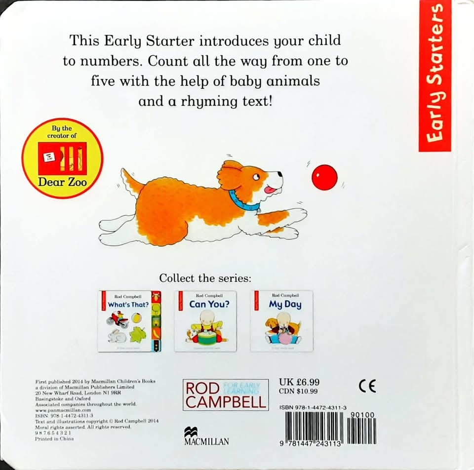 BOARD BOOK** 🍅🍓How Many ?by Rod Campbell