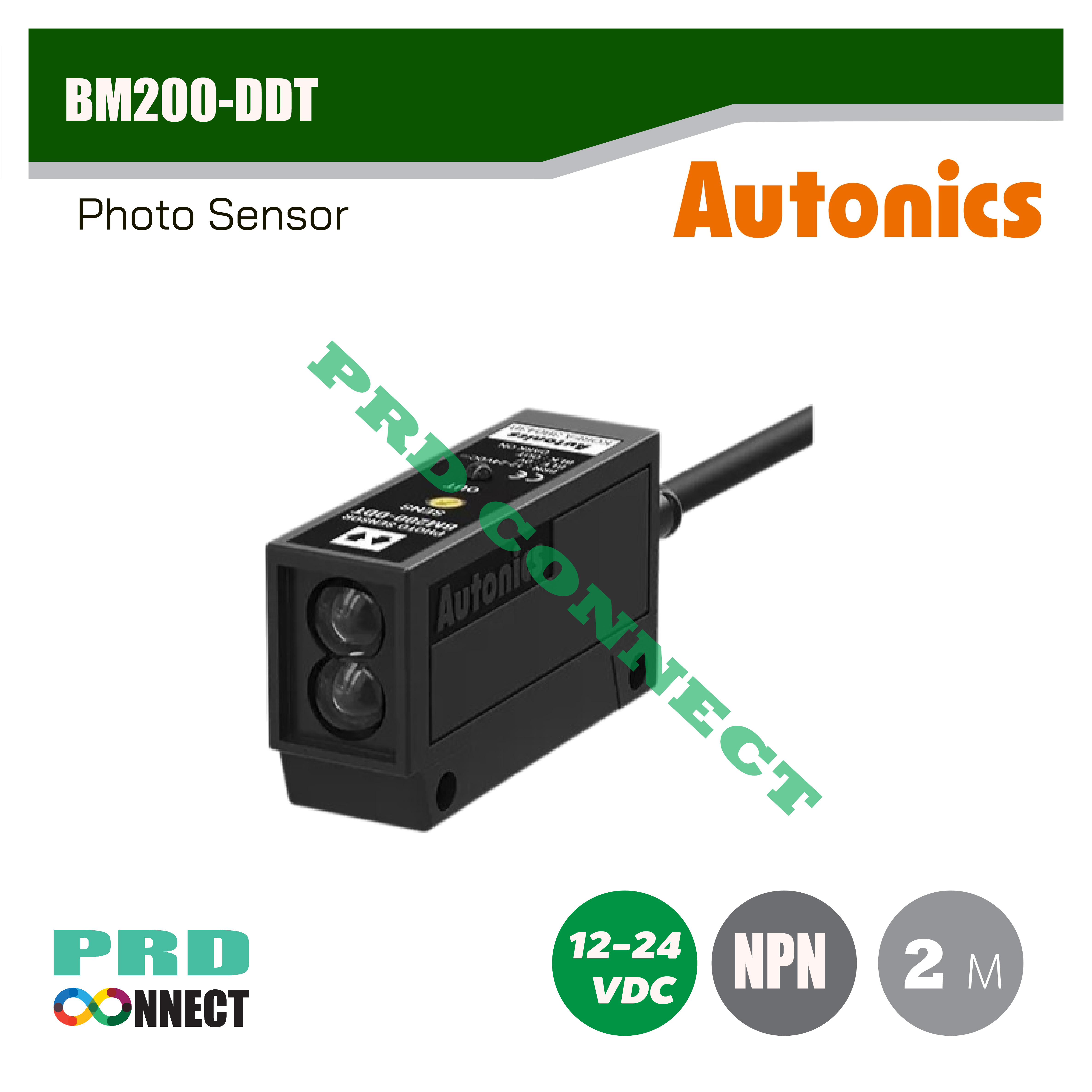 Photo Sensor Autonics BM200-DDT รุ่นตรวจจับแสง อินฟราเรด ระยะไกล