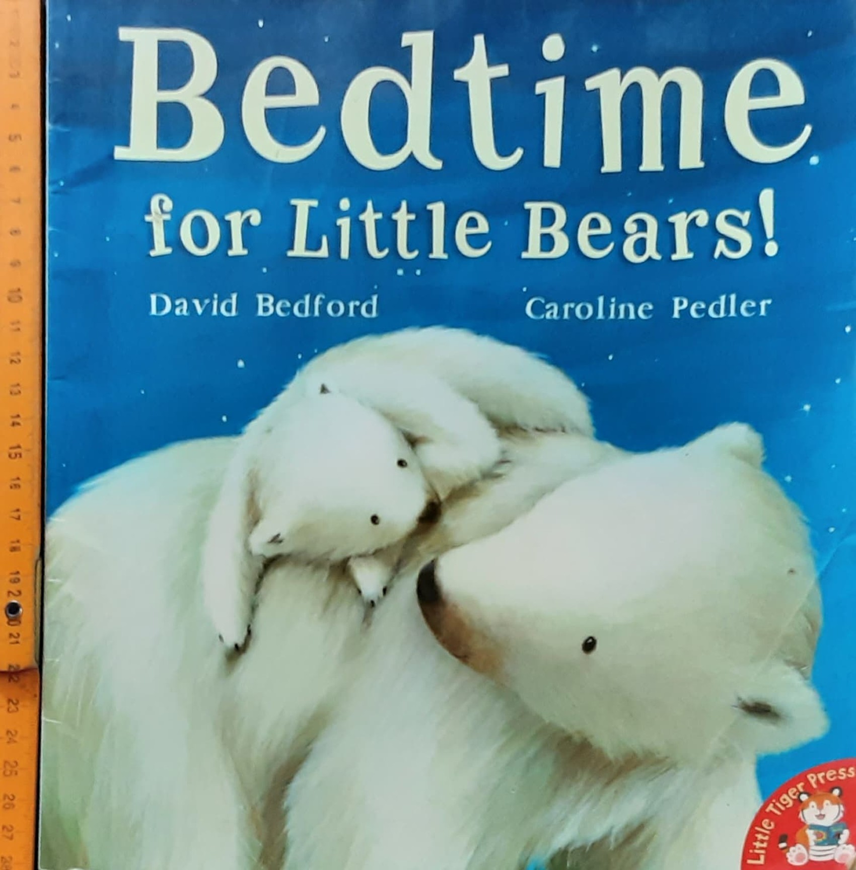 หนังสือนิทานปกอ่อน** 🍅🍓Bedtime for little Bears! (ตำหนิมุม)