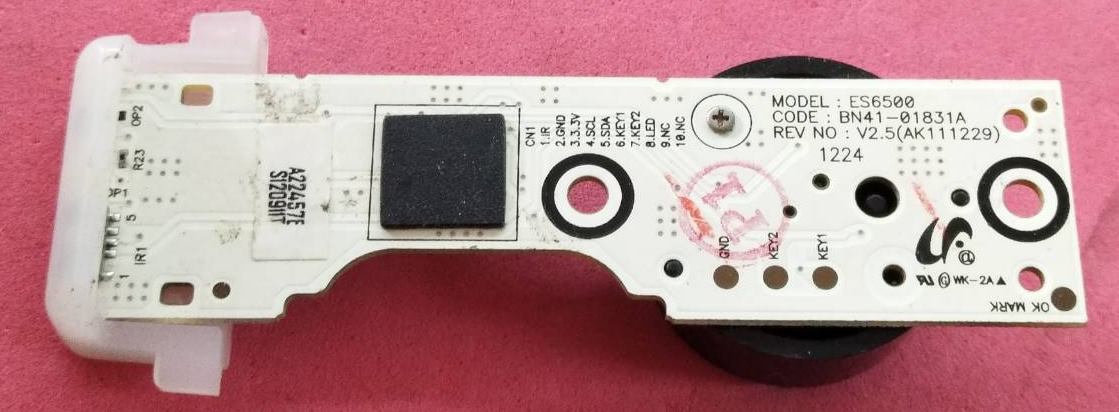 คีย์คอนโทรล SAMSUNG ON/OFF SWITCH ของแท้ถอดจากเครื่อง พาร์ท BN41-01831A