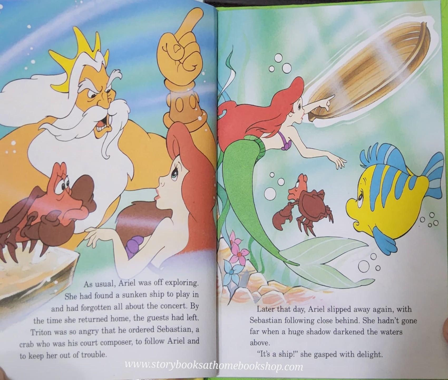 หนังสือนิทานปกแข็ง** 🍅🍅DISNEY THE LITTLE MERMAID