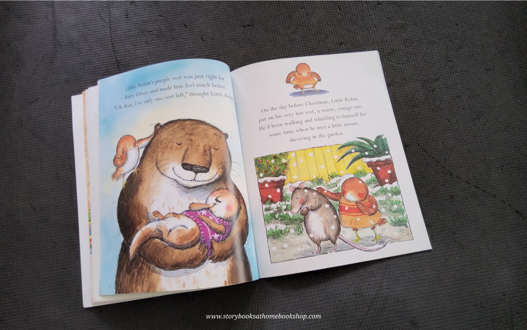 หนังสือนิทานปกอ่อน** 🍅🍓LITTLE ROBIN RED VEST BY JAN FEARNLEY