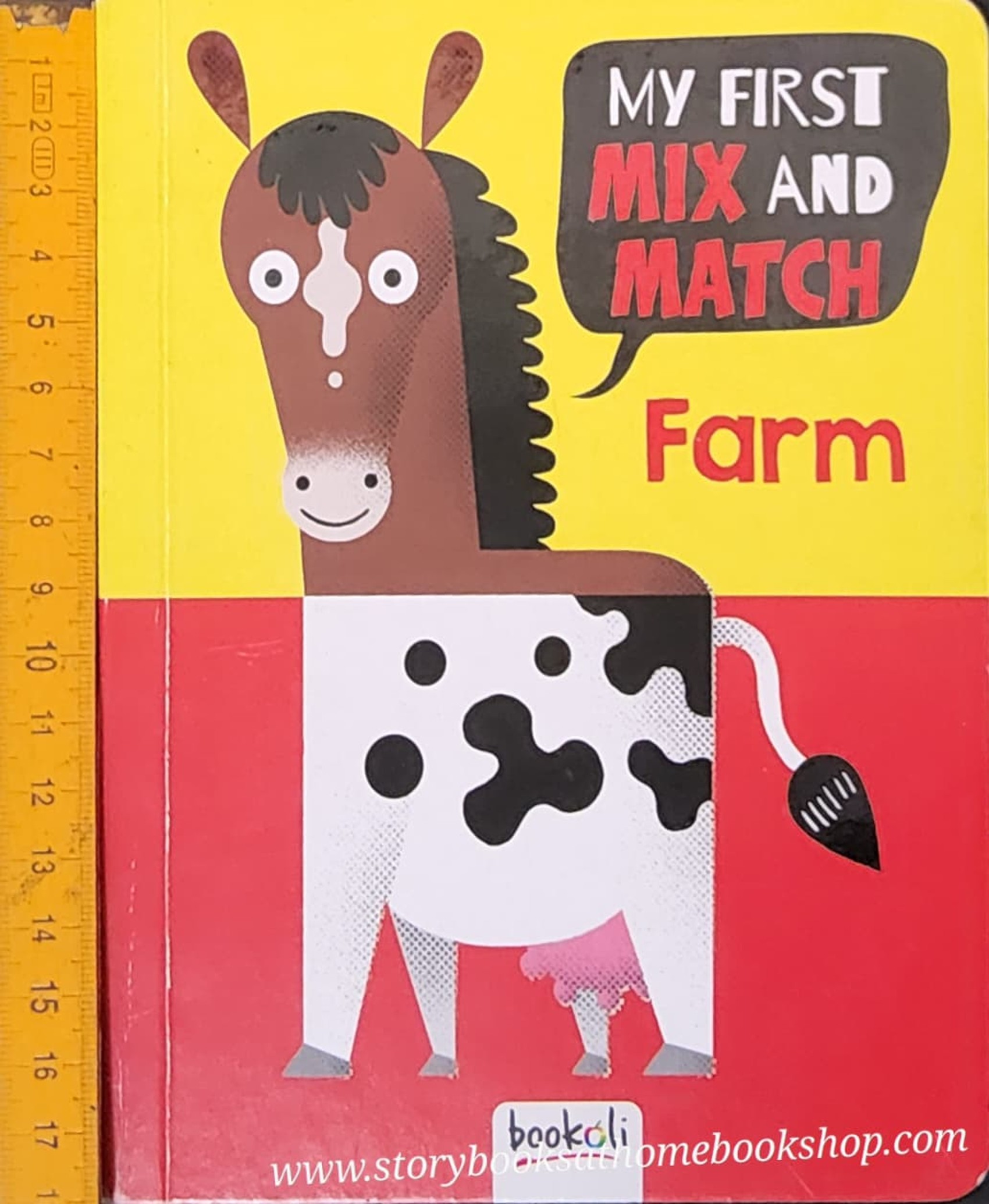 FLAP BOARD BOOK** ♥️MY FIRST MIX AND MATCH FARM
