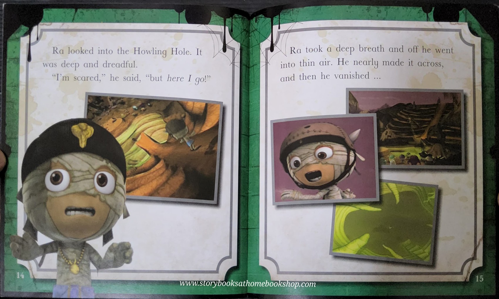 หนังสือนิทานปกอ่อน ** 🍅CASPER'S SCARE SCHOOL THE HOWLING HOLE