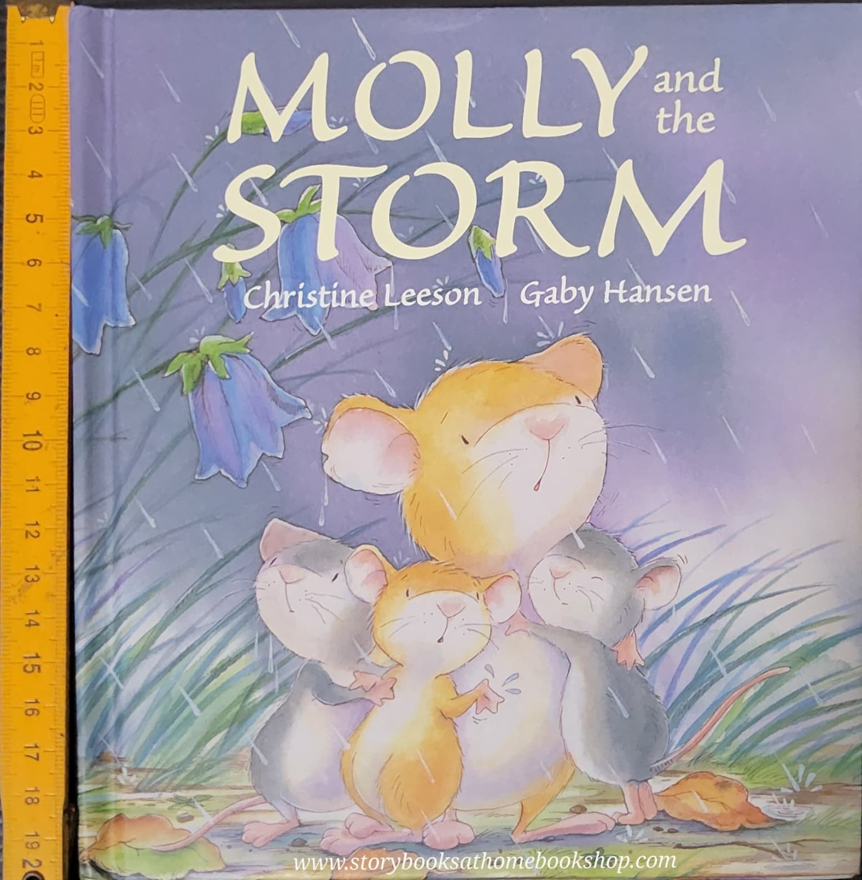 หนังสือนิทานปกแข็ง** 🍅🍓MOLLY AND THE STORM BY CHRISTINA LEESON AND GABY HANSEN