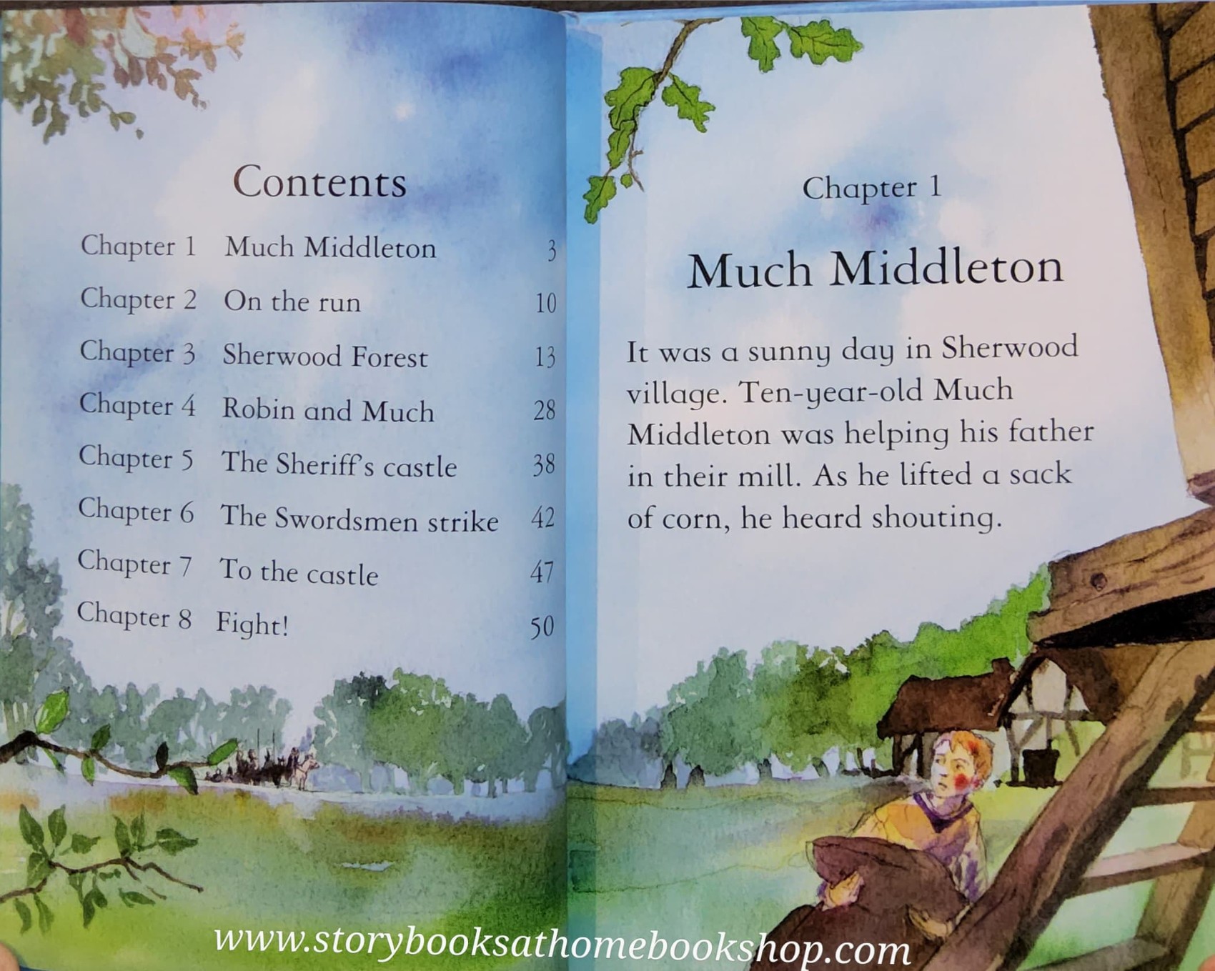 หนังสือนิทานปกแข็ง ** ♥️♥️USBORNE YOUNG READING: ROBIN HOOD♥️♥️