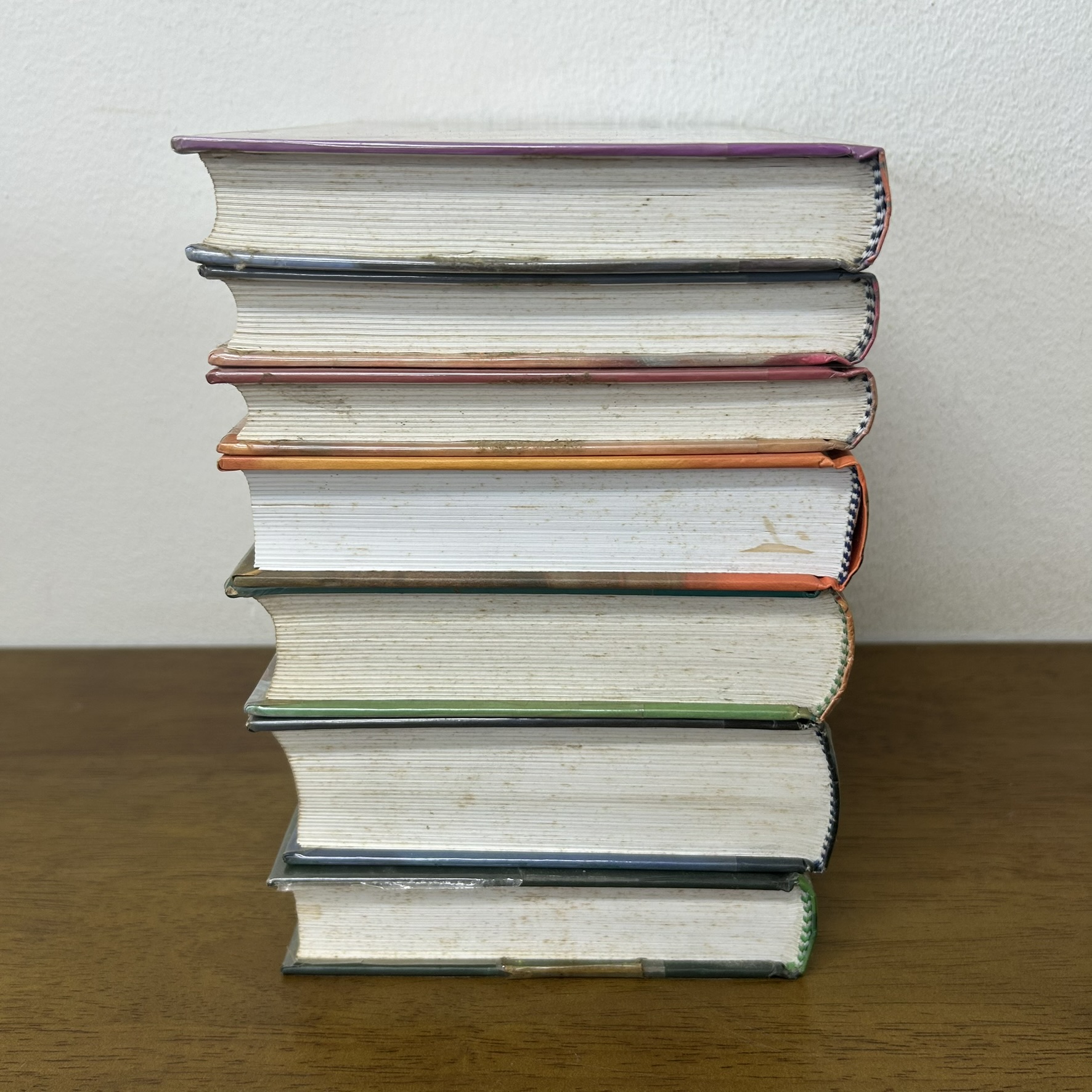 ปกแข็ง Harry Potter แฮร์รี่ พอตเตอร์ 1-7 จบ ครบชุด ... J.K. Rowling (มือสอง) วรรณกรรม นิยายแปล