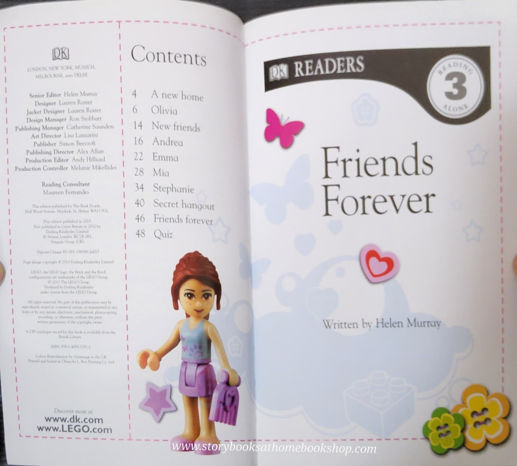 หนังสือนิทานปกอ่อน** 🍅🍓LEGO FRIENDS: FRIENDS FOREVER #3
