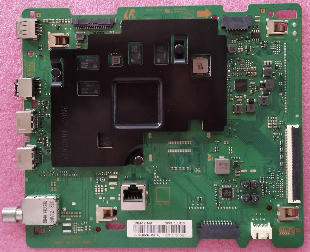เมนบอร์ดทีวีซัมซุง (Samsung) ของแท้ถอดจากเครื่อง รุ่นUA43TU7000K เวอร์ชั่น CA01 พาร์ทBN94-15314U BN94-15352D BN94-16036R BN94-16036N