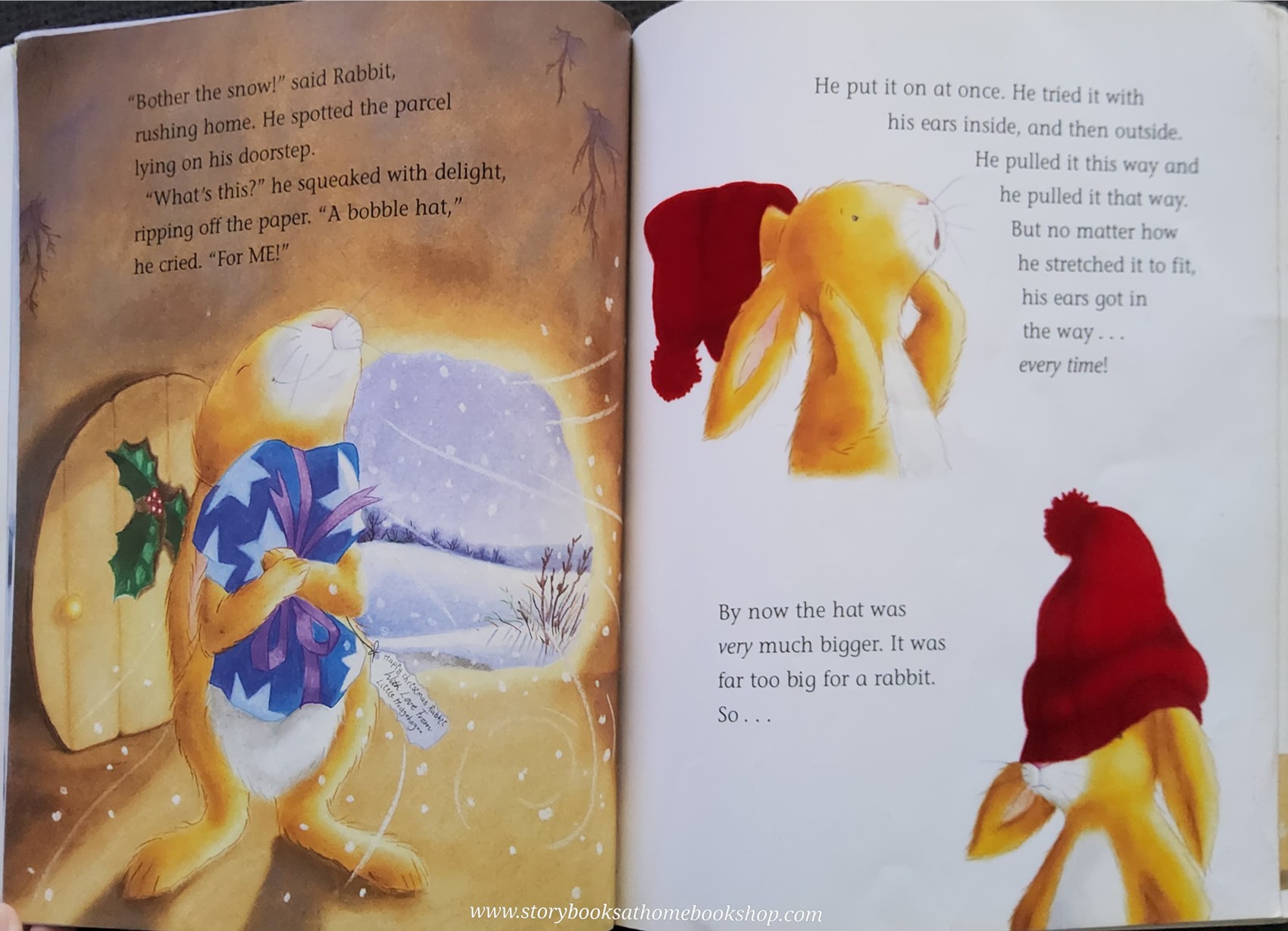 หนังสือนิทานปกอ่อน TOUCH AND FEEL** 🍅🍓ONE SNOWY NIGHT **ตำหนิ