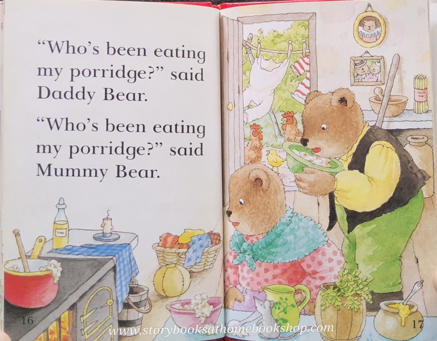 หนังสือนิทานปกแข็ง** 🍅🍅READ IT YOURSELF LEVEL1: GOLDILOCKS AND THE THREE BEARS