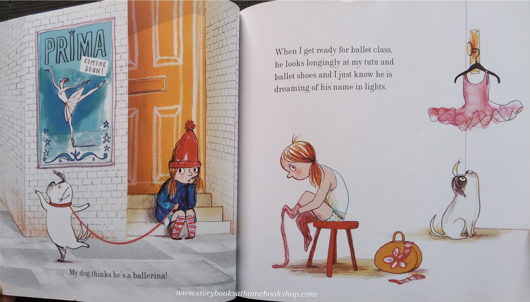 ð
ðDOGS DON'T DO BALLET BY ANNA KEMP&SARA OGILVIE