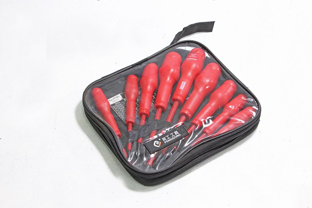Insulated Screwdriver Set ชุดไขควงกันไฟฟ้า 9 ชิ้น