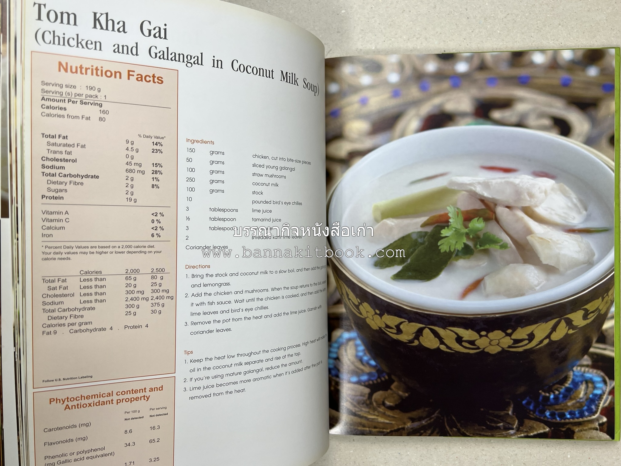 Exploring Thai Flavours ตำรับอาหารไทยสูตรดั้งเดิมและสูตรสมัยใหม่ โดย : สถาบันอาหาร (พิมพ์ภาษาอังกฤษ).