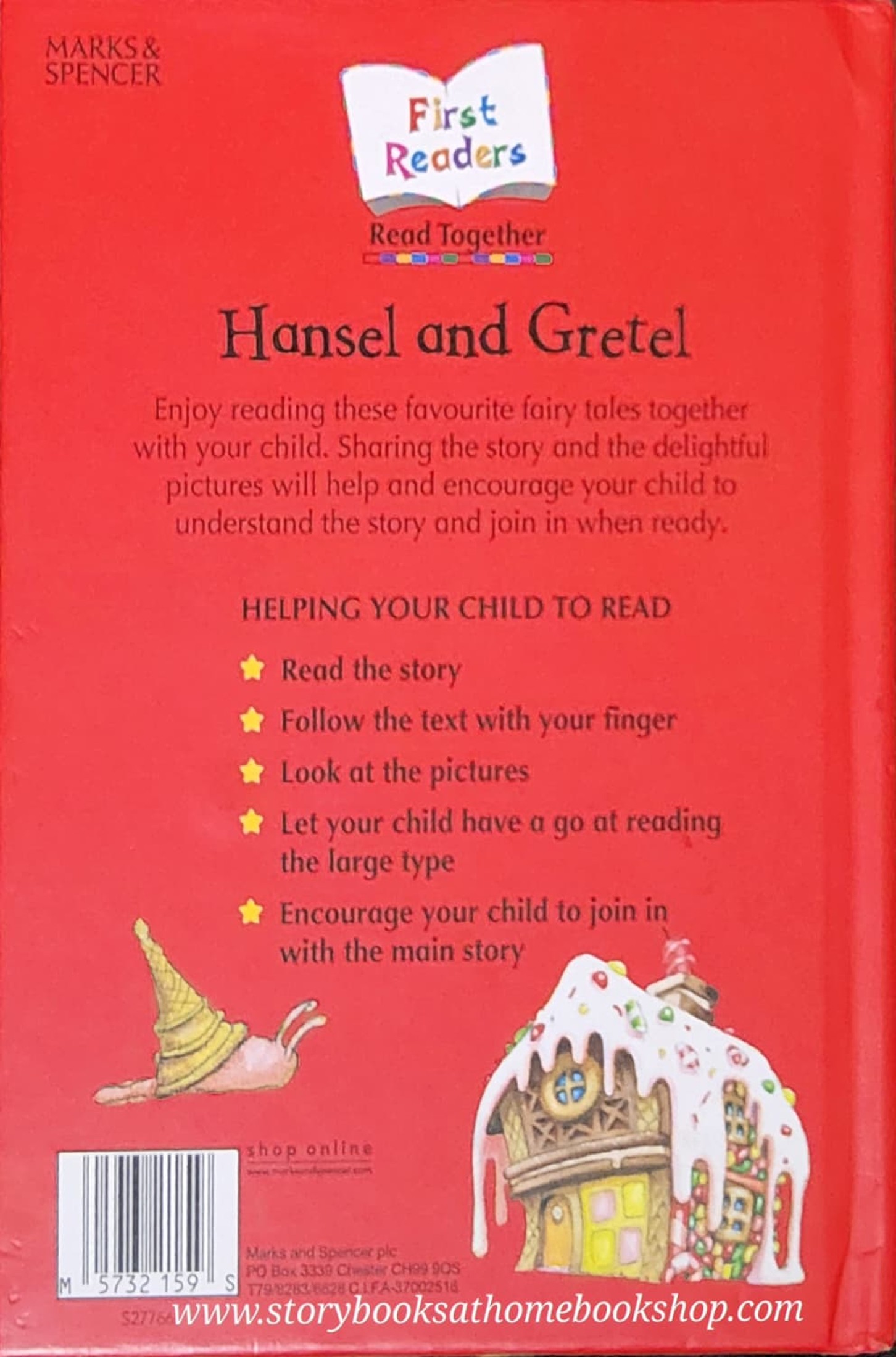 หนังสือนิทานปกแข็ง** 🍅FIRST READERS:HANSEL AND GRETEL