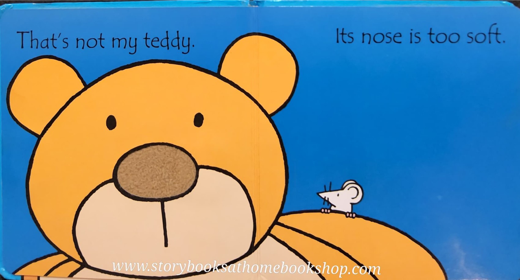 RECOMMENDED BOOK** **USBORNE TOUCHY-FEELY BOARD BOOK ** 🍅🍓 THAT'S NOT MY TEDDY..♥️♥️