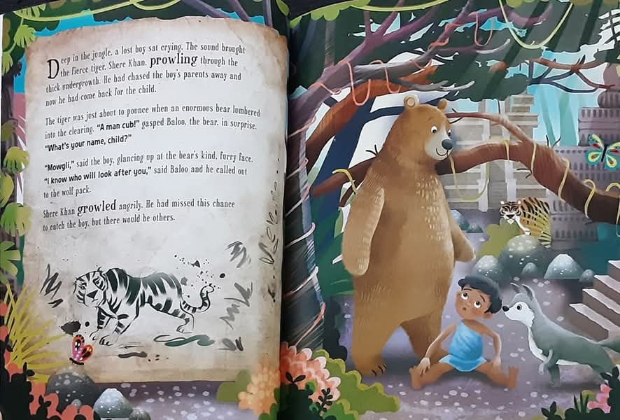 หนังสือนิทานปกอ่อน** 🍓🍓THE JUNGLE BOOK