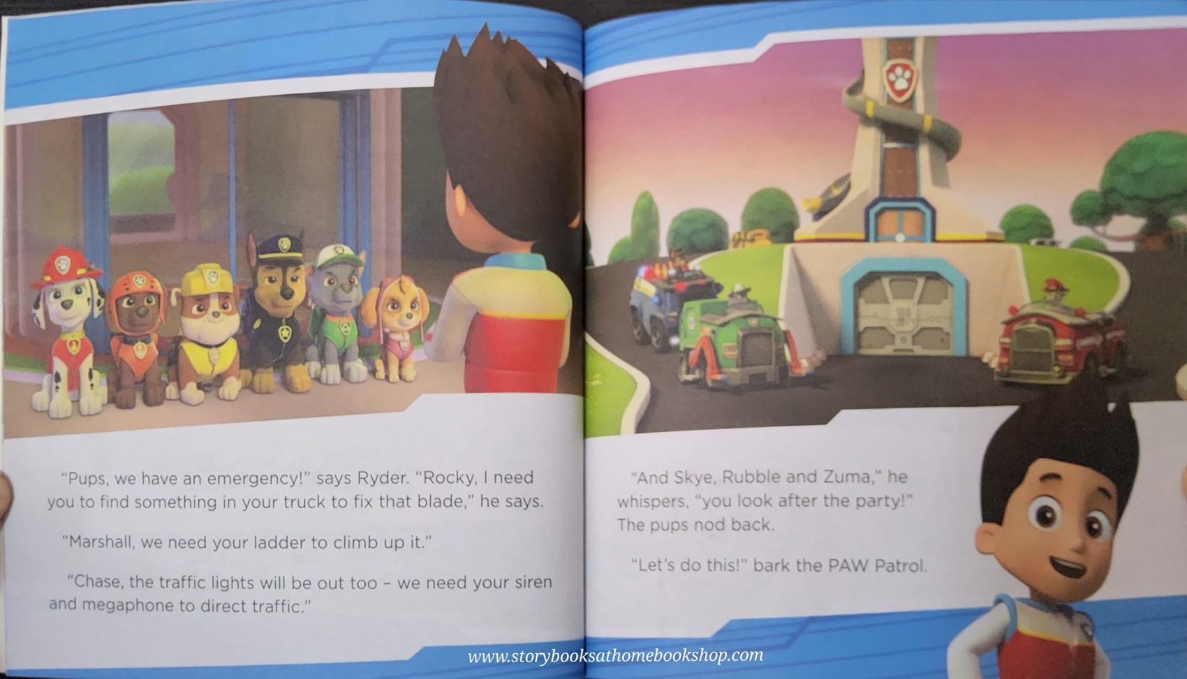 หนังสือนิทานปกอ่อน ** 🍅🍓 PAW PATROL PUPS SAVE THE PARTY