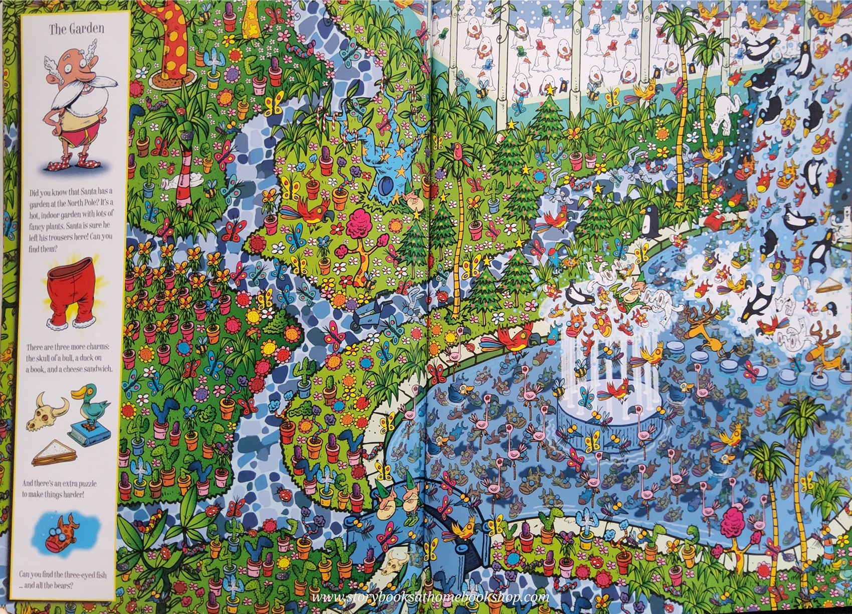 PUZZLE BOOK** 🍅🍓WHERE'S SANTA'S SUIT?