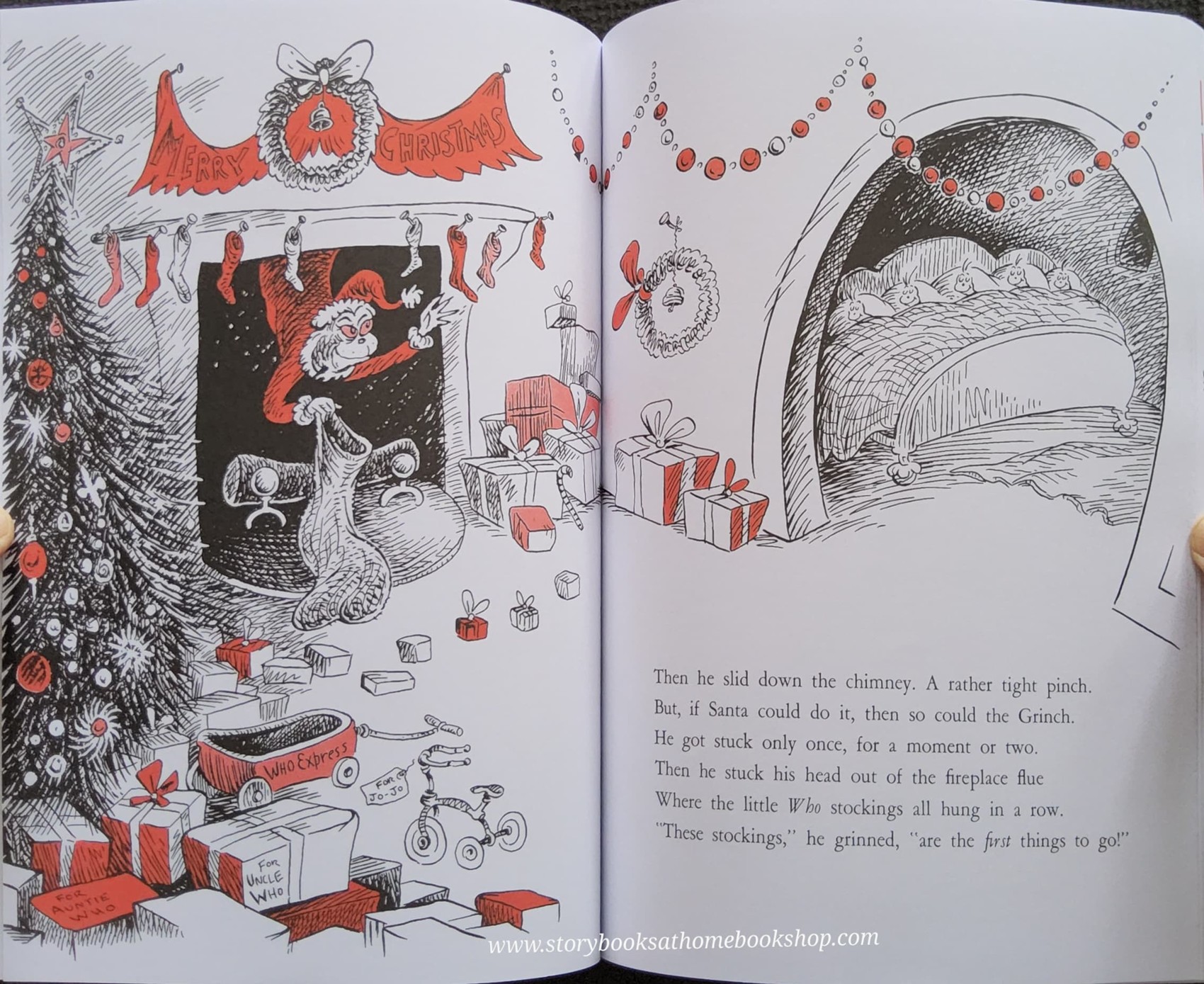 หนังสือนิทานปกอ่อน** 🍓🍓Dr.Seuss HOW THE GRINCH STOLE CHRISTMAS!