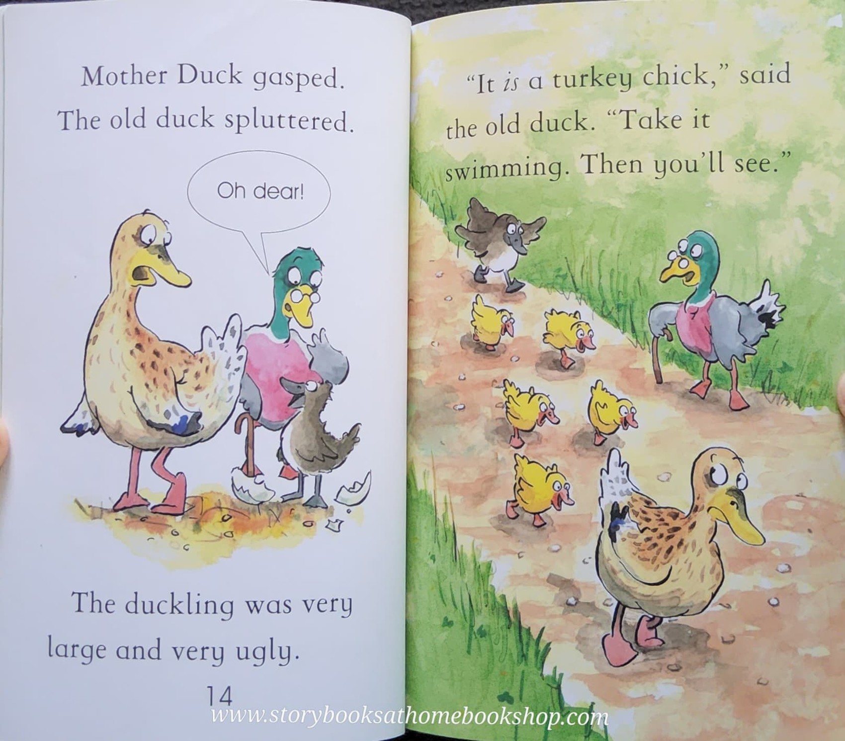 หนังสือนิทานปกอ่อน** ♥️USBORNE FIRST READING: THE UGLY DUCKLING