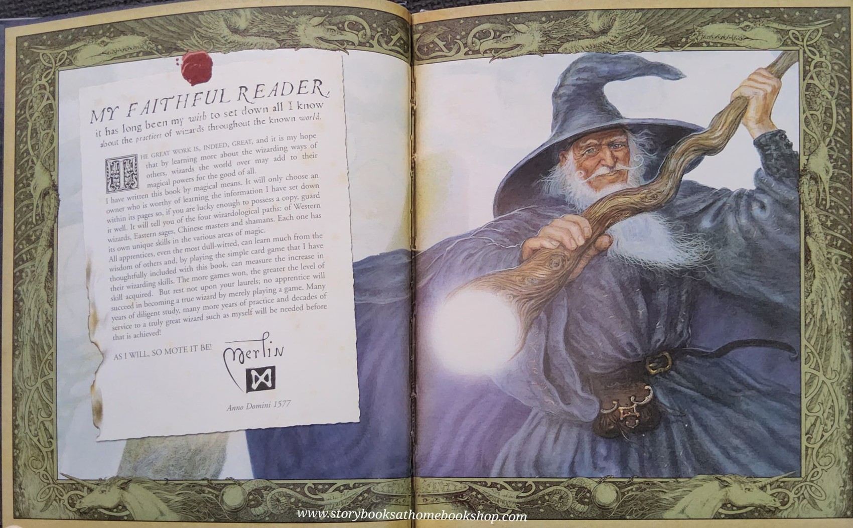 หนังสือนิทานปกแข็ง** 🍅🍓A GUIDE TO WIZARDS OF THE WORLD