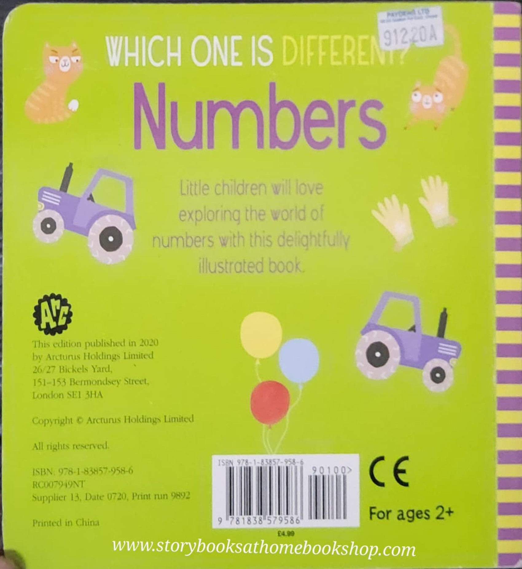 BOARD BOOK** 🍅🍓WHICH ON IS DIFFERENT? NUMBERS