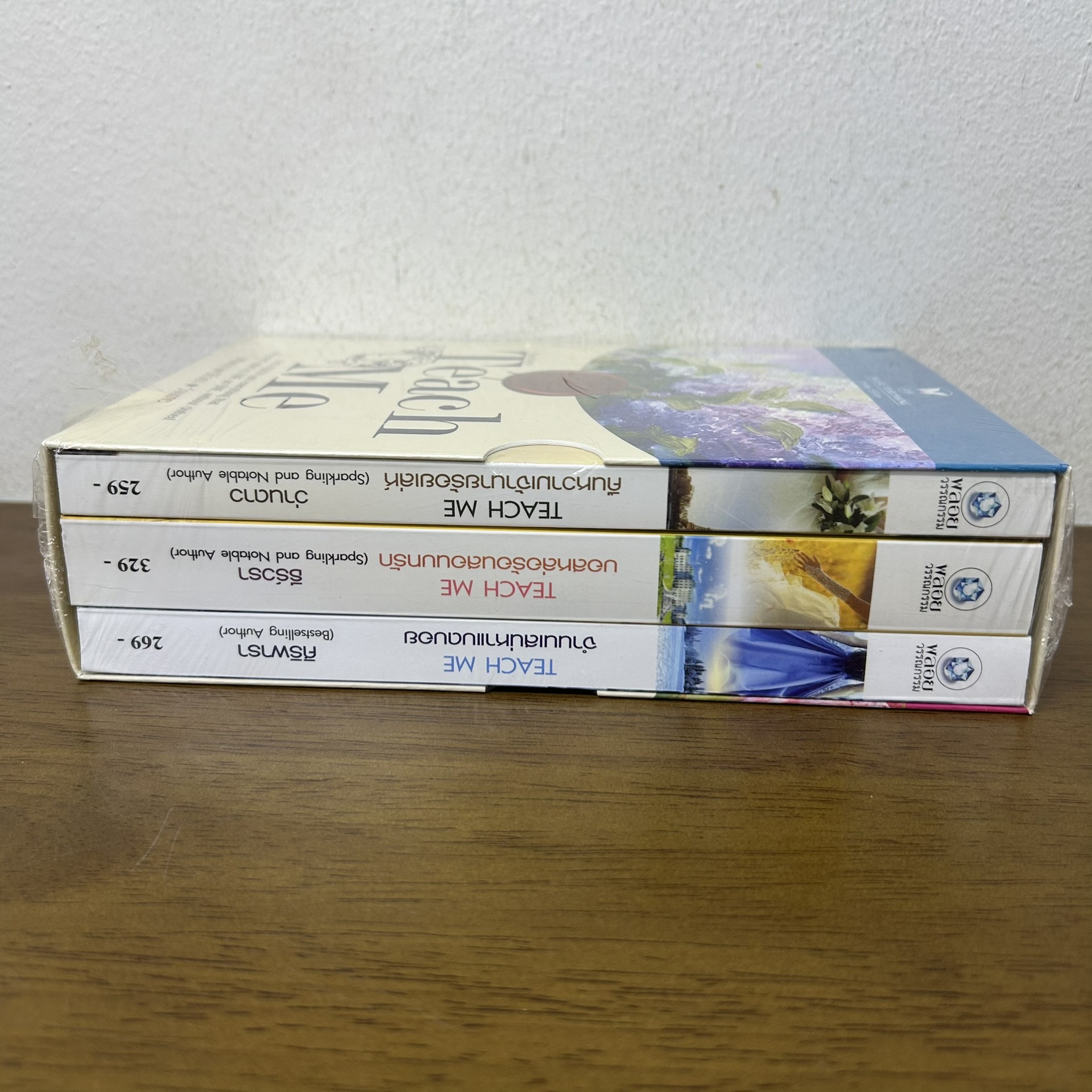 BOXSET TEACH ME - จำนนเสน่หาแบดบอย บอสหล่อร้อนซ่อนกลรัก คืนหวานเจ้านายร้อยเล่ห์ ... ศิริพารา ธีร์วรา ว่านดาว (มือ1)