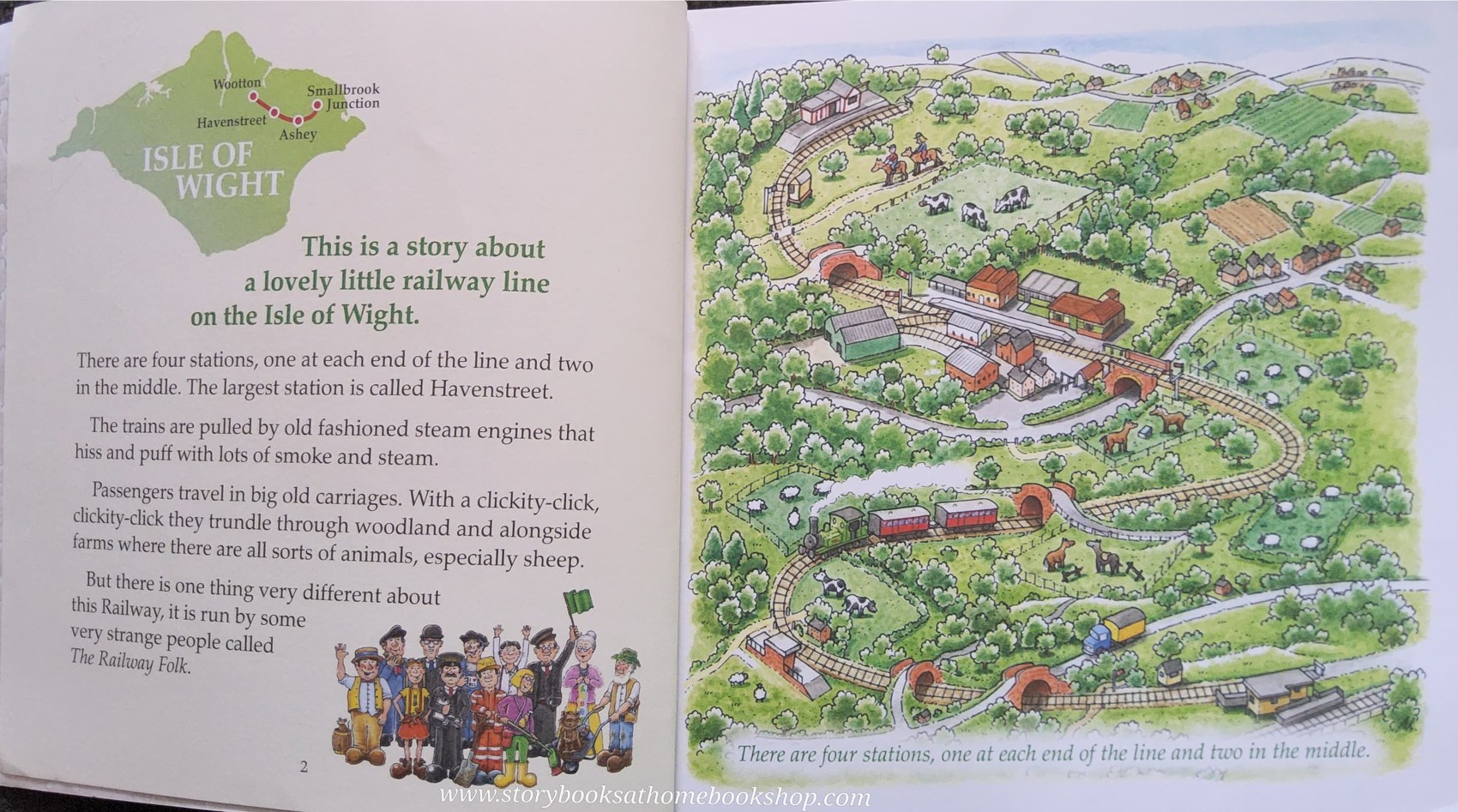 หนังสือนิทานปกอ่อน** 🍅THE RAILWAY FOLK:AN EVENFUL DAY AT HAVENSTREET