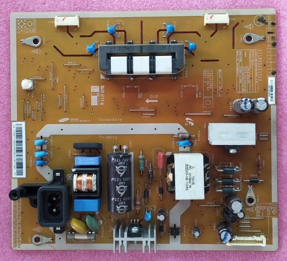 POWER SUPPLY TOSHIBA (โตชิบา) อะไหล่แท้/ของถอด ใช้กับรุ่น 24HV10T พาร์ท V71A00023500