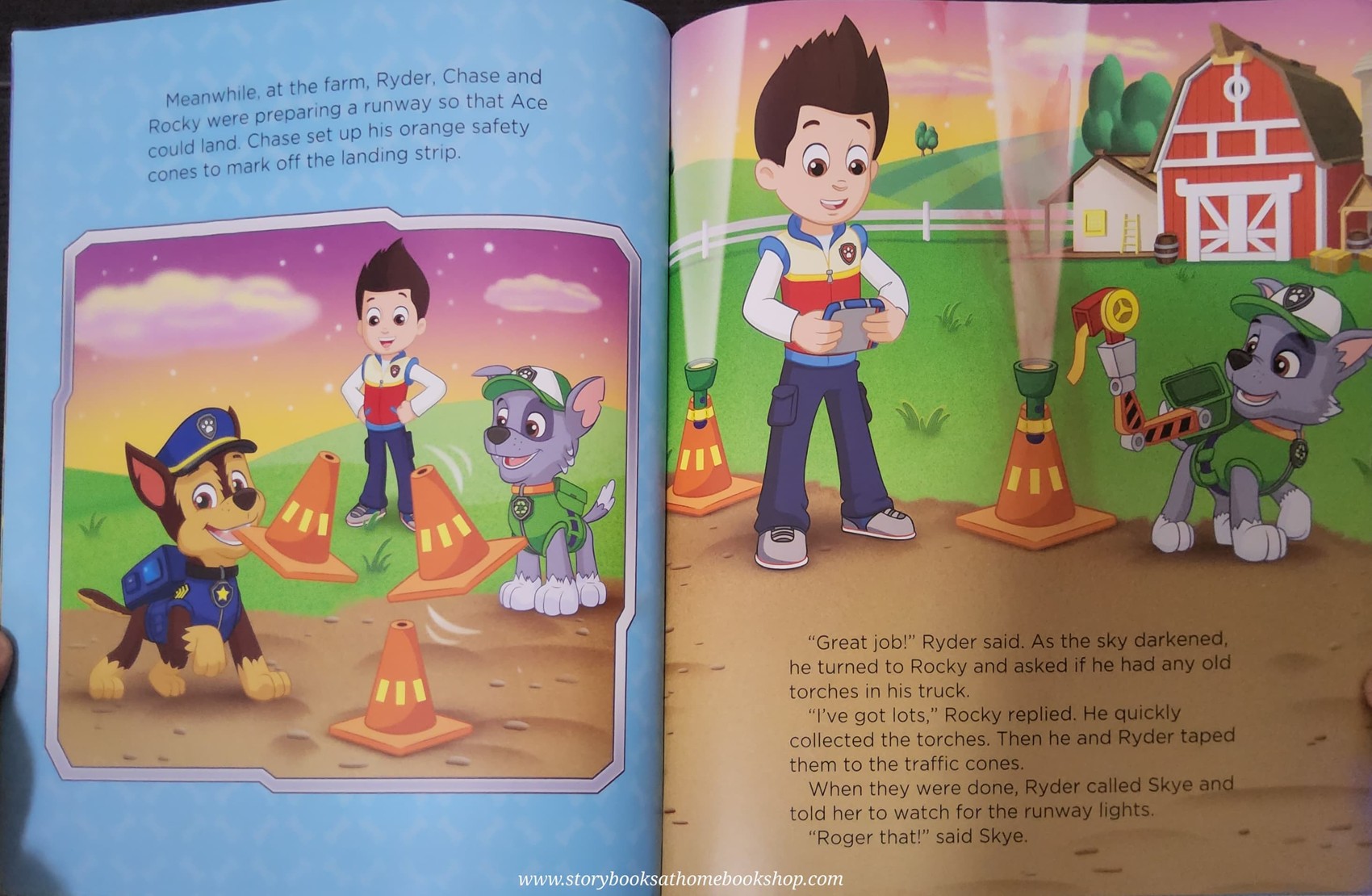 หนังสือนิทานปกอ่อน** 🍅🍅PAW PATROL:DINOSAUR RESCUE