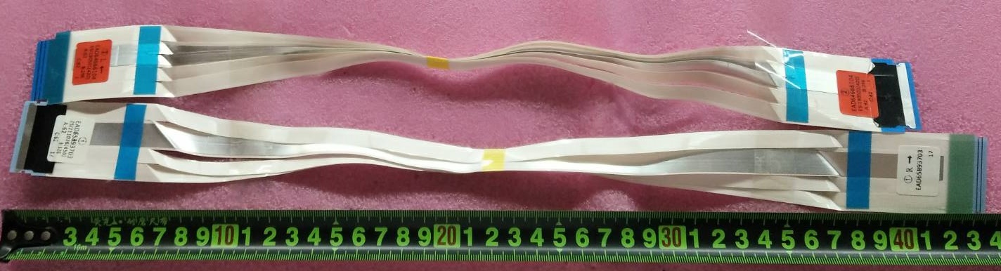 สายแพทีวี LG (แอลจี) ของแท้ถอดจากเครื่อง พาร์ทEAD65893703 EAD65893704 ใช้กับรุ่น55UP7700PTC 55UP7750PTB 55UQ8000 55UQ8050 55UQ7500