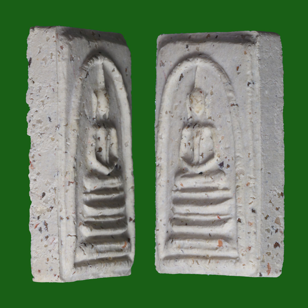 พระสมเด็จบางขุนพรหม พิมพ์ฐานแซมใหญ่ พิธีวัดบางขุนพรหม 3 มี.ค. 2547