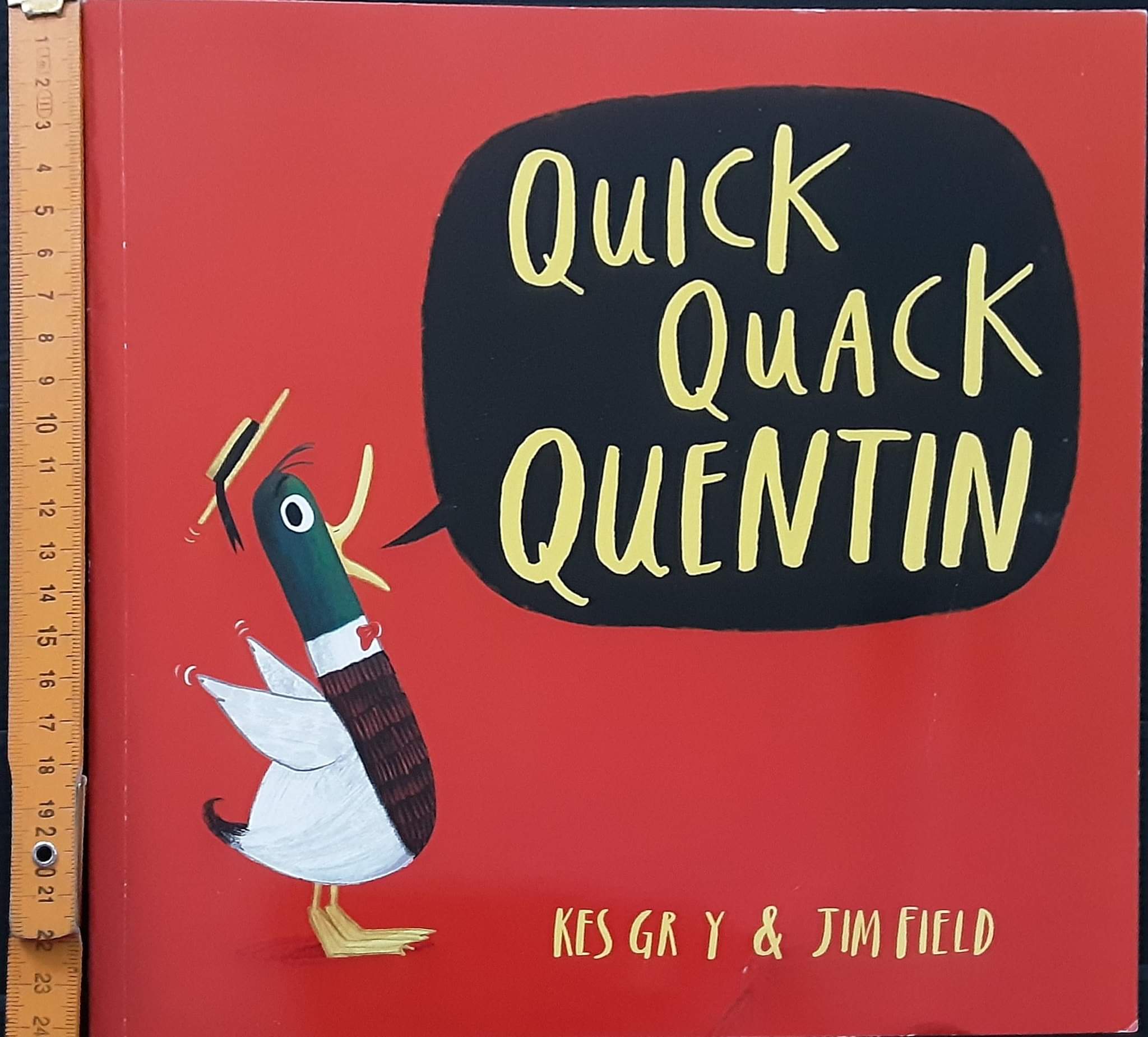 หนังสือนิทานปกอ่อน** 🍅🍓 QUICK QUACK QUENTIN BY KES GR Y& JIM FIELD