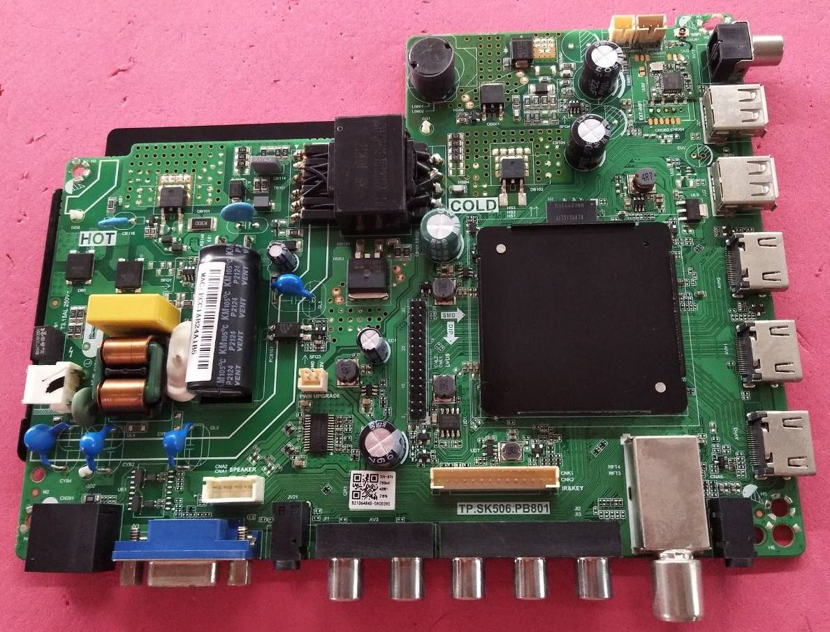 One Board WORLDTECH อะไหล่แท้/มือสองพร้อมใช้งาน ใช้กับรุ่นWT-LED3201 TP.SK506.PB801 ทีบาร์PT320AT01-5