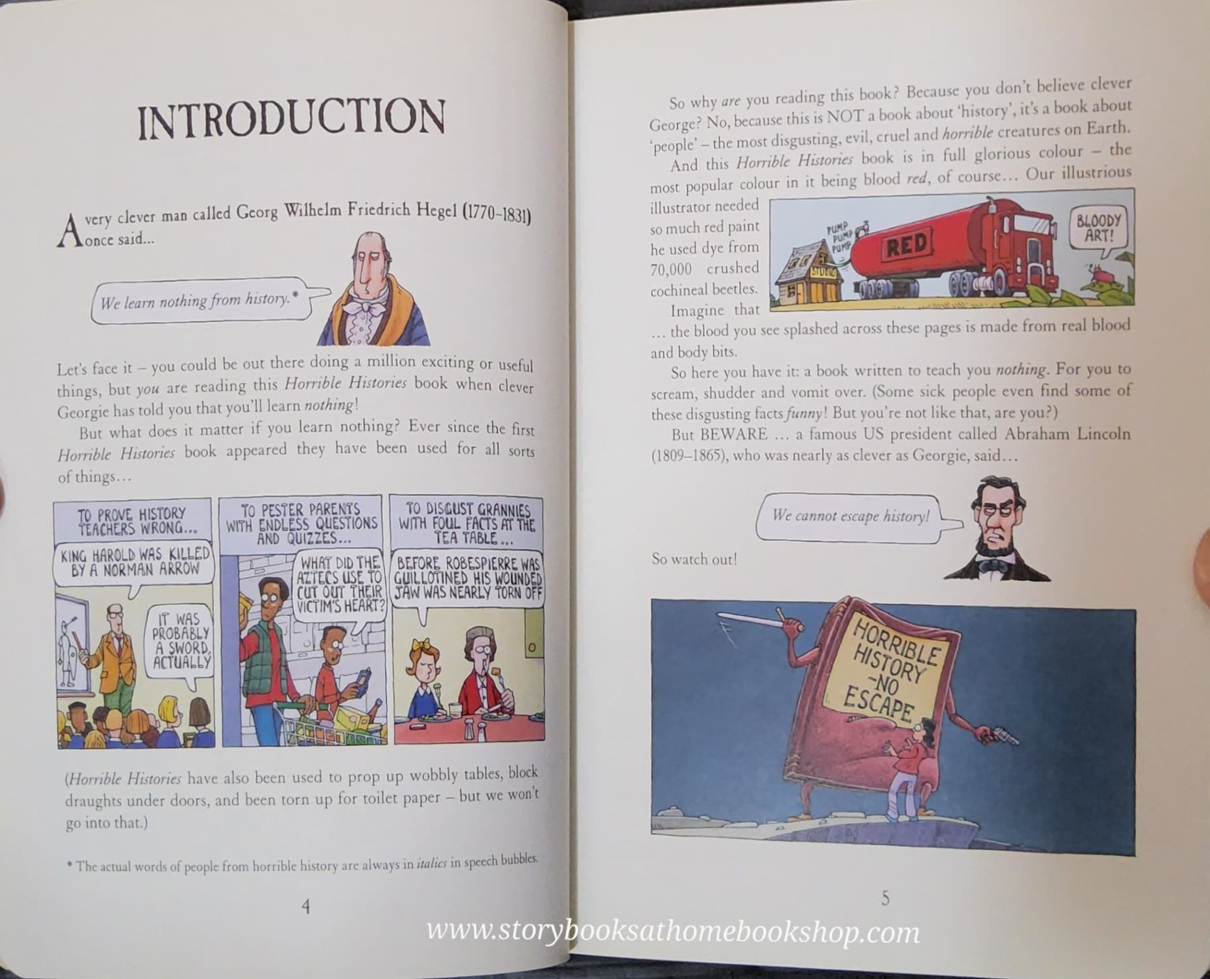 วรรณกรรมเยาวชน ความรู้** 🍅🍅HORRIBLE HISTORIES: HANDBOOKS THE HORRIBLE HISTORY OF THE WORLD