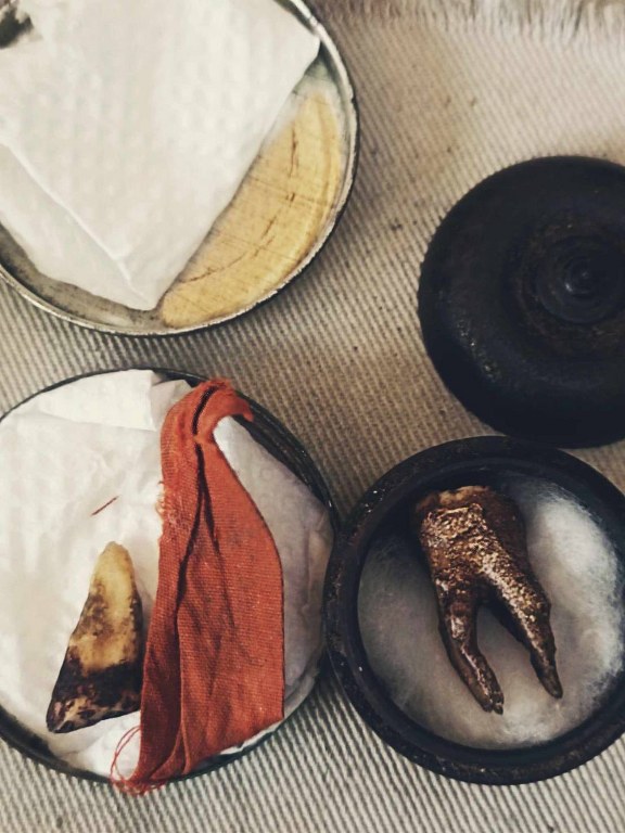 พระทันตธาตุครูบาดี ญาณวุฒิ วัดบ้านดอน อ.ป่าซาง จ.ลำพูน ได้มาจากปู่มา เล่าว่าท่านได้มาตอนครูบาดี ท่านยังทรงขันธุ์ 5 อยู่ เมื่อประมาณปี 2510 กว่า ๆ ท่านจำไม่ได้แล้ว ปัจจุบัน (บันทึก พ.ศ.2566) ปู่มาอายุ 88 ปี ท่านเป็นศิษย์สายตรง เคยรับใช้ครูบาดีมาก่อน