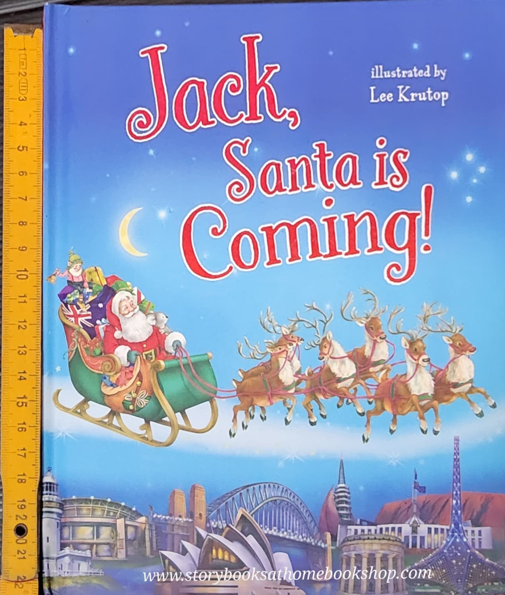 หนังสือนิทานปกแข็ง** 🍅🍅JACK,SANTA IS COMING!
