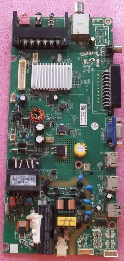วันบอร์ดทีวีไฮเออร์ HAIER ของแท้ถอดจากเครื่อง ใช้กับรุ่น LE32K6000 พาร์ท MS36631-ZC01-01 เวอร์ชั่นทีบาร์ LSC320AN10-H02