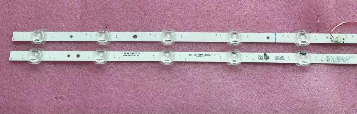 หลอดแบคไลน์ทีวี ทีซีแอล TCL ของแท้ถอดจากเครื่อง รุ่น40S65A