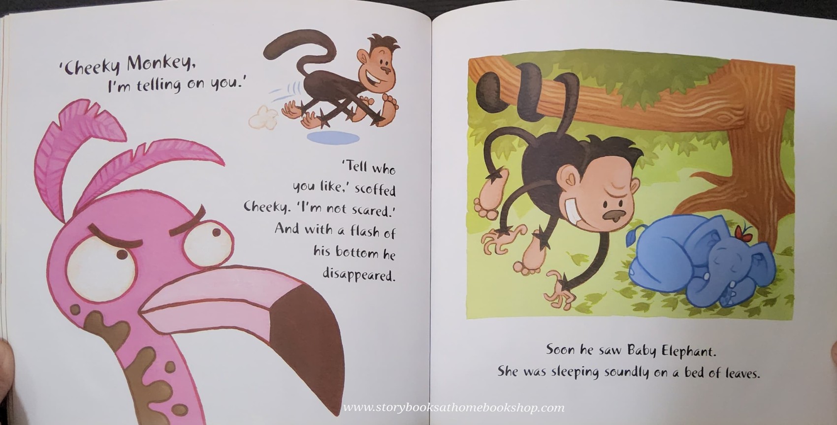 หนังสือนิทานปกอ่อน ** 🍅🍓CHEEKY MONKEY