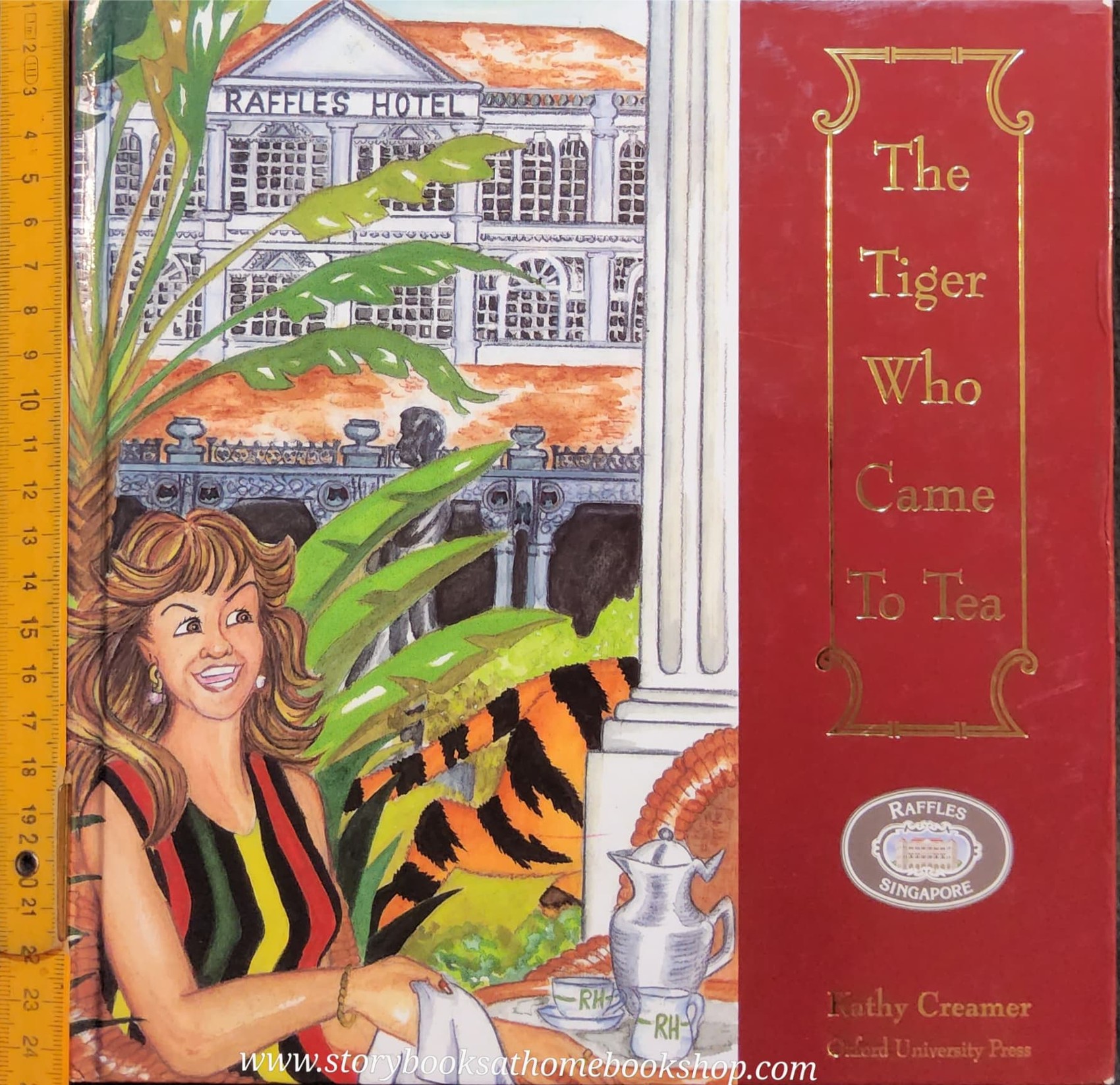 หนังสือนิทานปกแข็ง ** ♥️THE TIGER WHO CAME TO TEA BY KATHY CREAMER OXFORD UNIVERSITY PRESS♥️