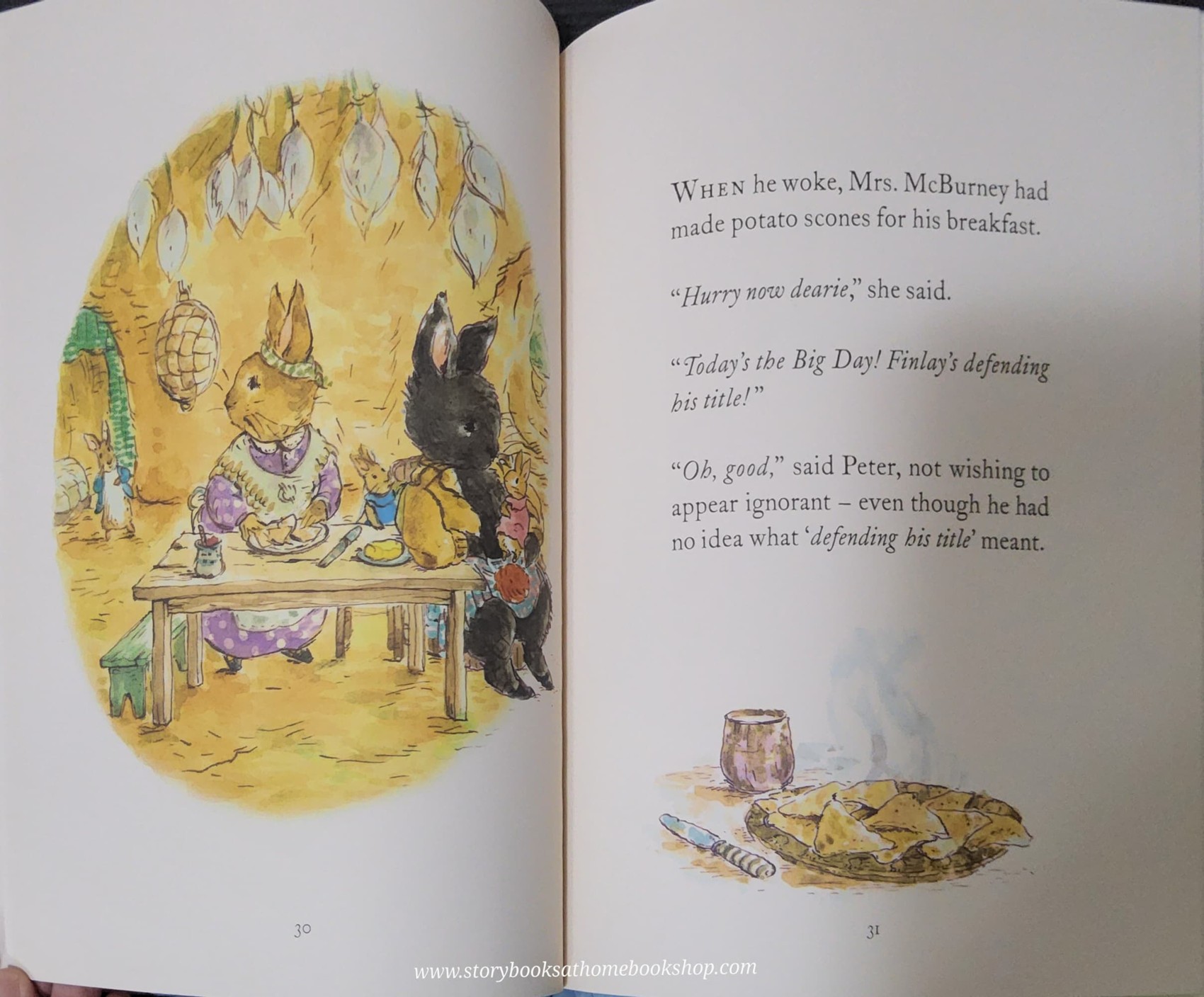 หนังสือนิทานปกแข็ง** FURTHER TALE OF PETER RABBIT